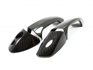 Mercedes Benz SLK Exterior Door Handles - Carbon Fiber - R172 